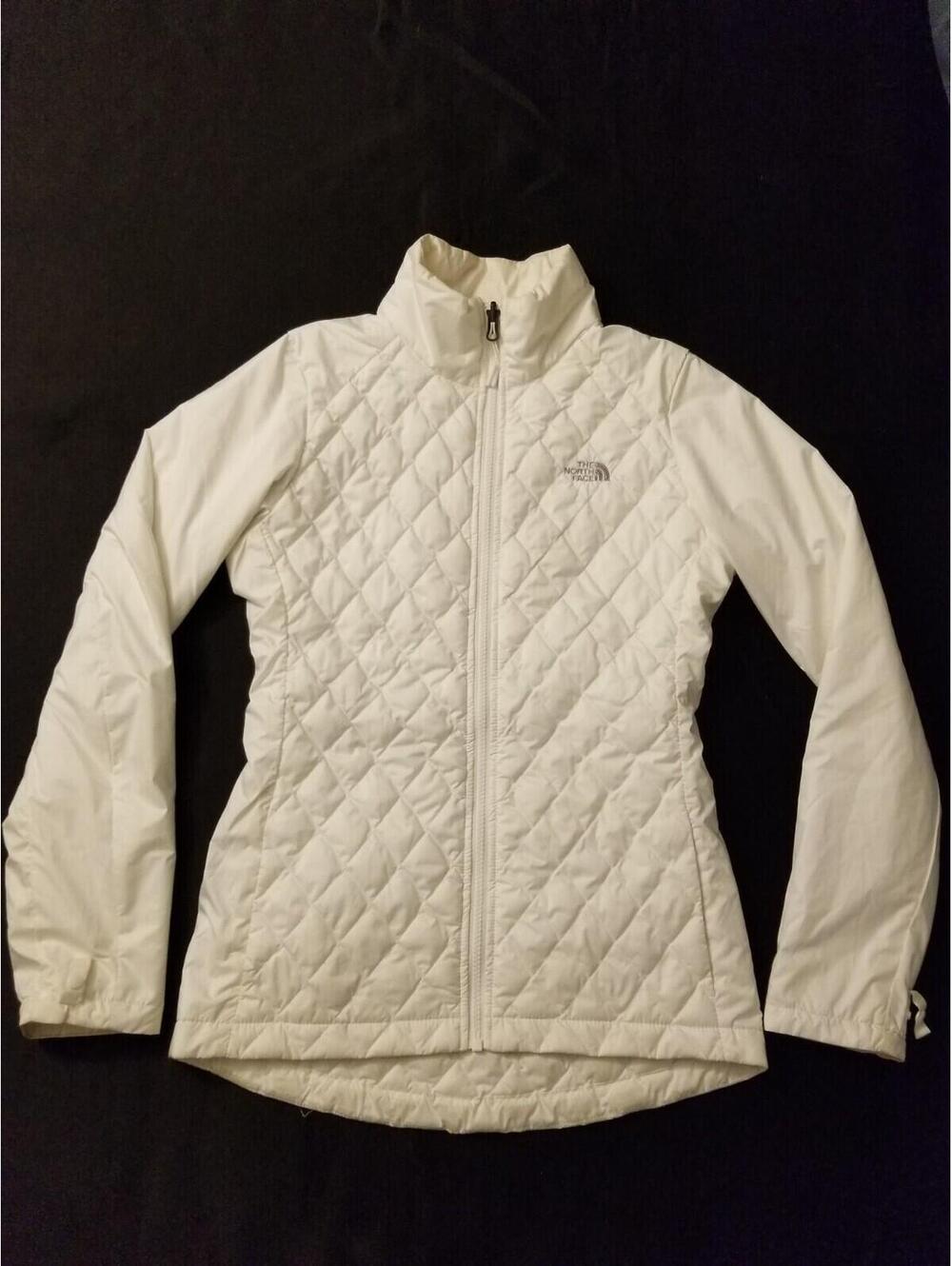 Womens XS The NORTH FACE White Thermoball Insulated Jacket Liner Triclimate
